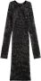Balenciaga Mini-jurk met lange mouwen Zwart - Thumbnail 1