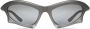 Balenciaga Eyewear Bat zonnebril met rechthoekig montuur Zilver - Thumbnail 1