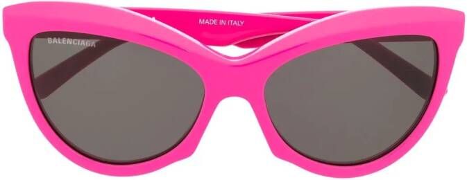 Balenciaga Eyewear BB zonnebril met cat-eye montuur Roze
