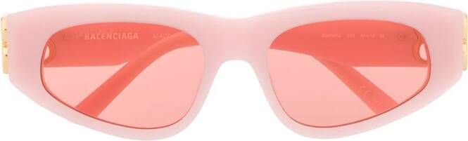 Balenciaga Eyewear BB0095S zonnebril met rechthoekige montuur Roze
