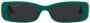 Balenciaga Eyewear BB0096S zonnebril Groen - Thumbnail 1