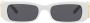 Balenciaga Eyewear BB0096S zonnebril Wit - Thumbnail 1