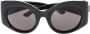 Balenciaga Eyewear Bold zonnebril Zwart - Thumbnail 1
