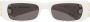 Balenciaga Eyewear Dynasty zonnebril met rechthoekig montuur Wit - Thumbnail 1