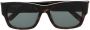 Balenciaga Eyewear Zonnebril met vierkant montuur Bruin - Thumbnail 1