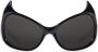 Balenciaga Eyewear Gotham zonnebril met kattenoog montuur Zwart - Thumbnail 1