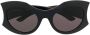 Balenciaga Eyewear Zonnebril met cat-eye montuur Zwart - Thumbnail 1
