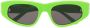 Balenciaga Eyewear Zonnebril met cat-eye montuur Groen - Thumbnail 1