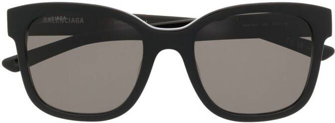 Balenciaga Eyewear Zonnebril met vierkant montuur Zwart