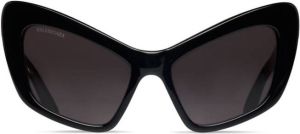 Balenciaga Eyewear Monaco zonnebril met cat-eye montuur Zwart
