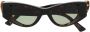 Balenciaga Eyewear Odeon zonnebril met cat-eye montuur Bruin - Thumbnail 1