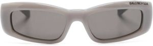 Balenciaga Eyewear rectangle-frame sunglasses Grijs