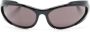 Balenciaga Eyewear Reverse Xpander zonnebril met rechthoekig montuur Zwart - Thumbnail 1