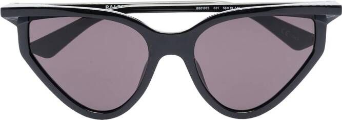 Balenciaga Eyewear Rim zonnebril met kattenoog montuur Zwart