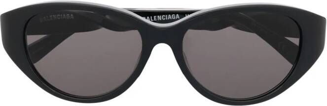 Balenciaga Eyewear Twist zonnebril met cat-eye montuur Zwart