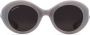 Balenciaga Eyewear Twist zonnebril met rond montuur Grijs - Thumbnail 1