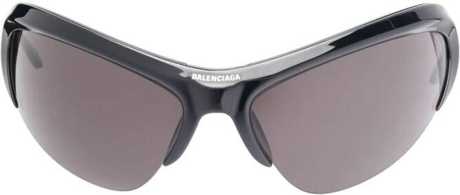 Balenciaga Eyewear Wire cat-eye zonnebril Zwart