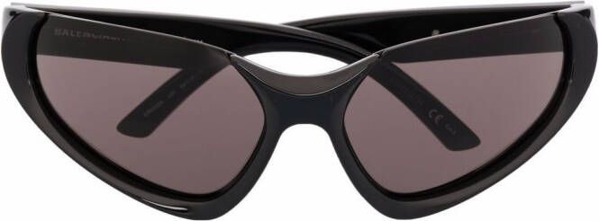 Balenciaga Eyewear Xpander zonnebril met cat-eye montuur Zwart
