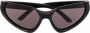 Balenciaga Eyewear Xpander zonnebril Zwart - Thumbnail 1