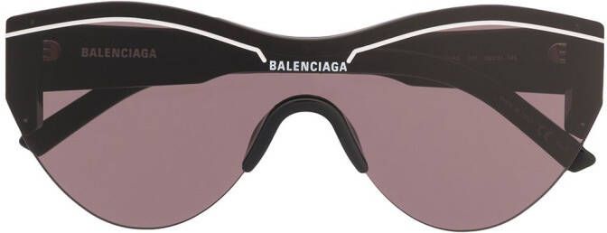 Balenciaga Eyewear Zonnebril met cat-eye montuur Zwart