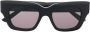 Balenciaga Eyewear Zonnebril met logoplakkaat Zwart - Thumbnail 1
