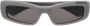 Balenciaga Eyewear Zonnebril met logoprint Grijs - Thumbnail 1