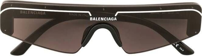 Balenciaga Eyewear Zonnebril met masker montuur Zwart