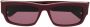 Balenciaga Eyewear Zonnebril met rechthoekig montuur Rood - Thumbnail 1