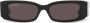 Balenciaga Eyewear Zonnebril met rechthoekig montuur Zwart - Thumbnail 1