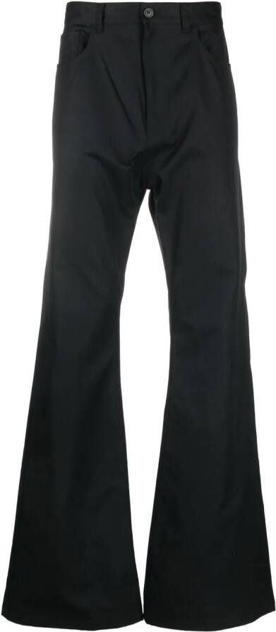 Balenciaga Flared broek Zwart