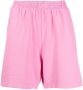 Balenciaga Fleece shorts Roze - Thumbnail 1
