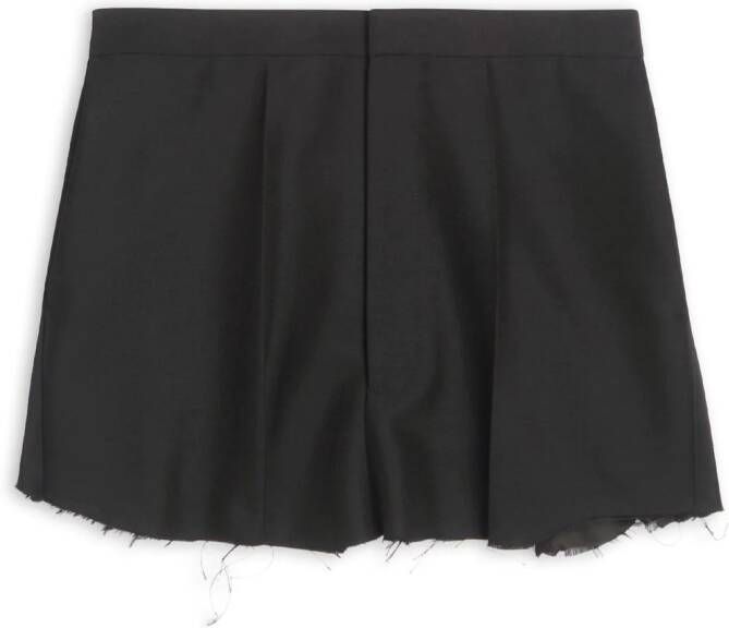 Balenciaga Getailleerde mini-rok Zwart