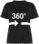 Balenciaga T-shirt met grafische print Zwart - Thumbnail 1