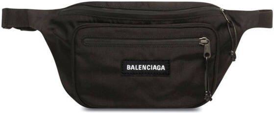Balenciaga Heuptas met logopatch Zwart