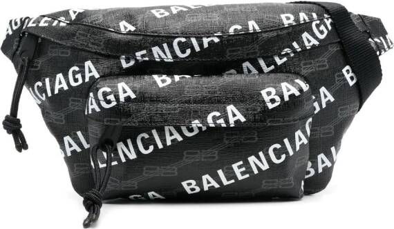 Balenciaga Heuptas met logoprint Zwart