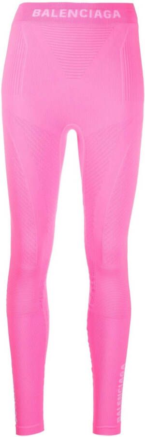 Balenciaga High waist legging Roze