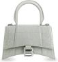 Balenciaga Hourglass kleine shopper Grijs - Thumbnail 1