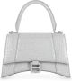 Balenciaga Hourglass kleine tas Grijs - Thumbnail 1