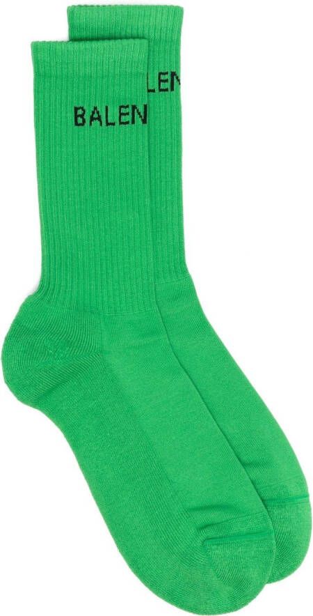 Balenciaga Intarsia sokken Groen