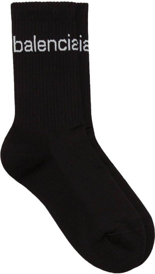 Balenciaga Intarsia sokken Zwart