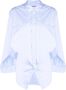 Balenciaga Katoenen blouse Blauw - Thumbnail 1