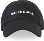 Balenciaga Kids Honkbalpet met geborduurd logo Zwart - Thumbnail 1