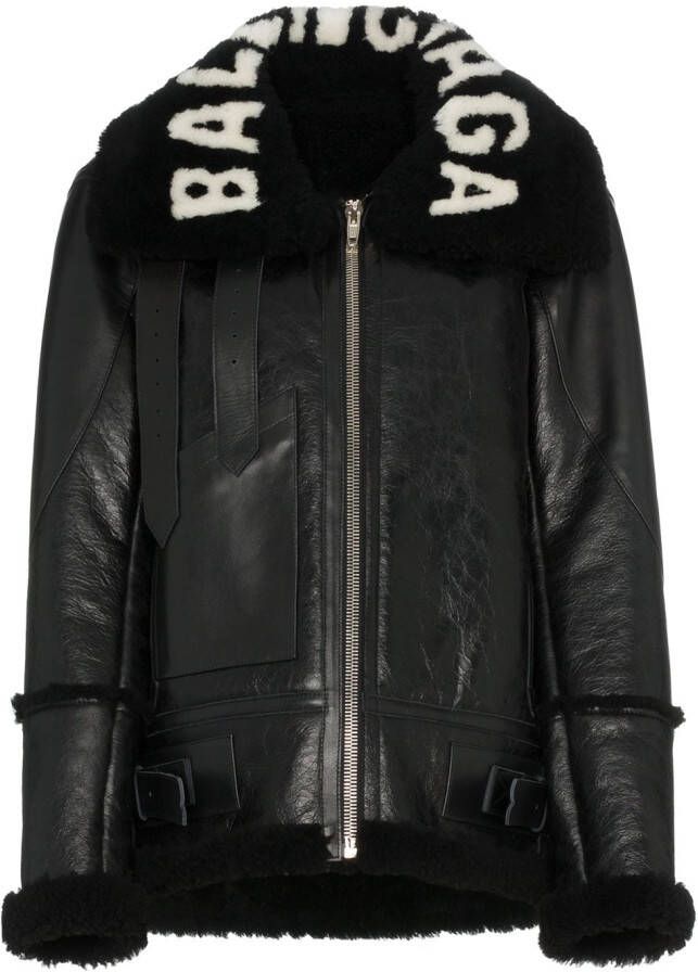 Balenciaga le bombardier jacket Zwart