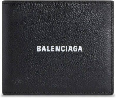 Balenciaga Leren portemonnee Zwart