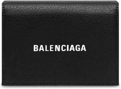 Balenciaga Leren portemonnee Zwart