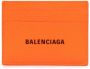 Balenciaga Leren pasjeshouder Oranje - Thumbnail 1