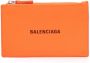 Balenciaga Portemonnee met logo Oranje - Thumbnail 1