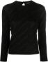 Balenciaga Sweater met logoprint Zwart - Thumbnail 1