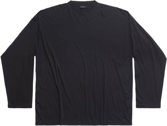 Balenciaga T-shirt met logoprint Zwart