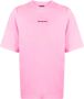 Balenciaga T-shirt met logoprint Roze - Thumbnail 1